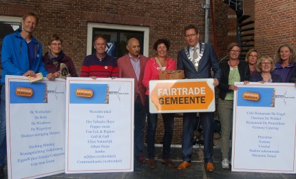 Titeluitreiking Fairtrade Gemeente WBD